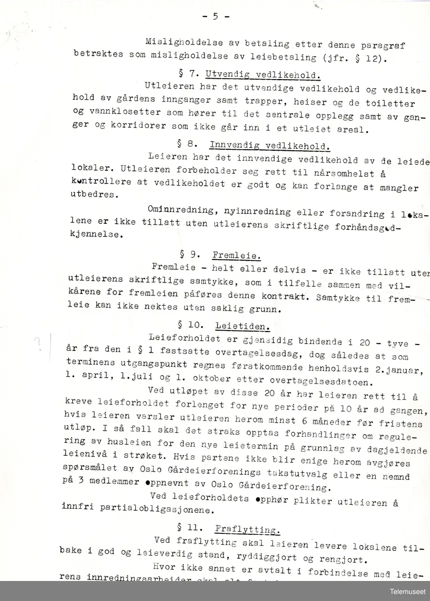 3.7  IBM - Bygg og eiendomsavdeling -  leiekontrakt mellom International Business Machines A/S og A/S Vestvika. Haakon VII gt 2, med tilliggende garasjeanlegg. Oslo, 25 sept 1963