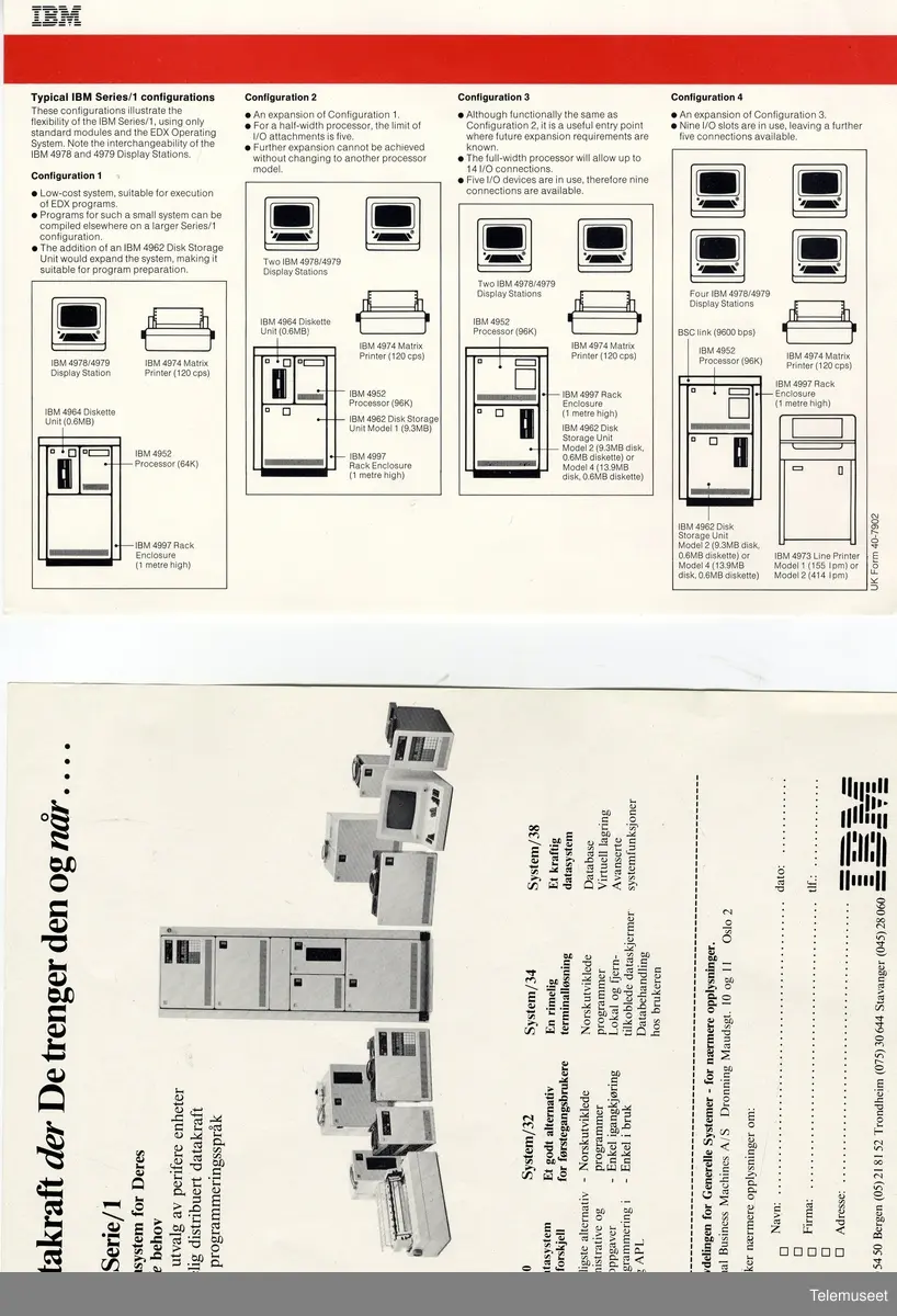 22.0 IBM - modell Series/1
