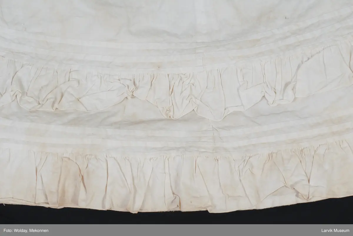 2 rynkekanter nederst, 3 horisontale kanter over