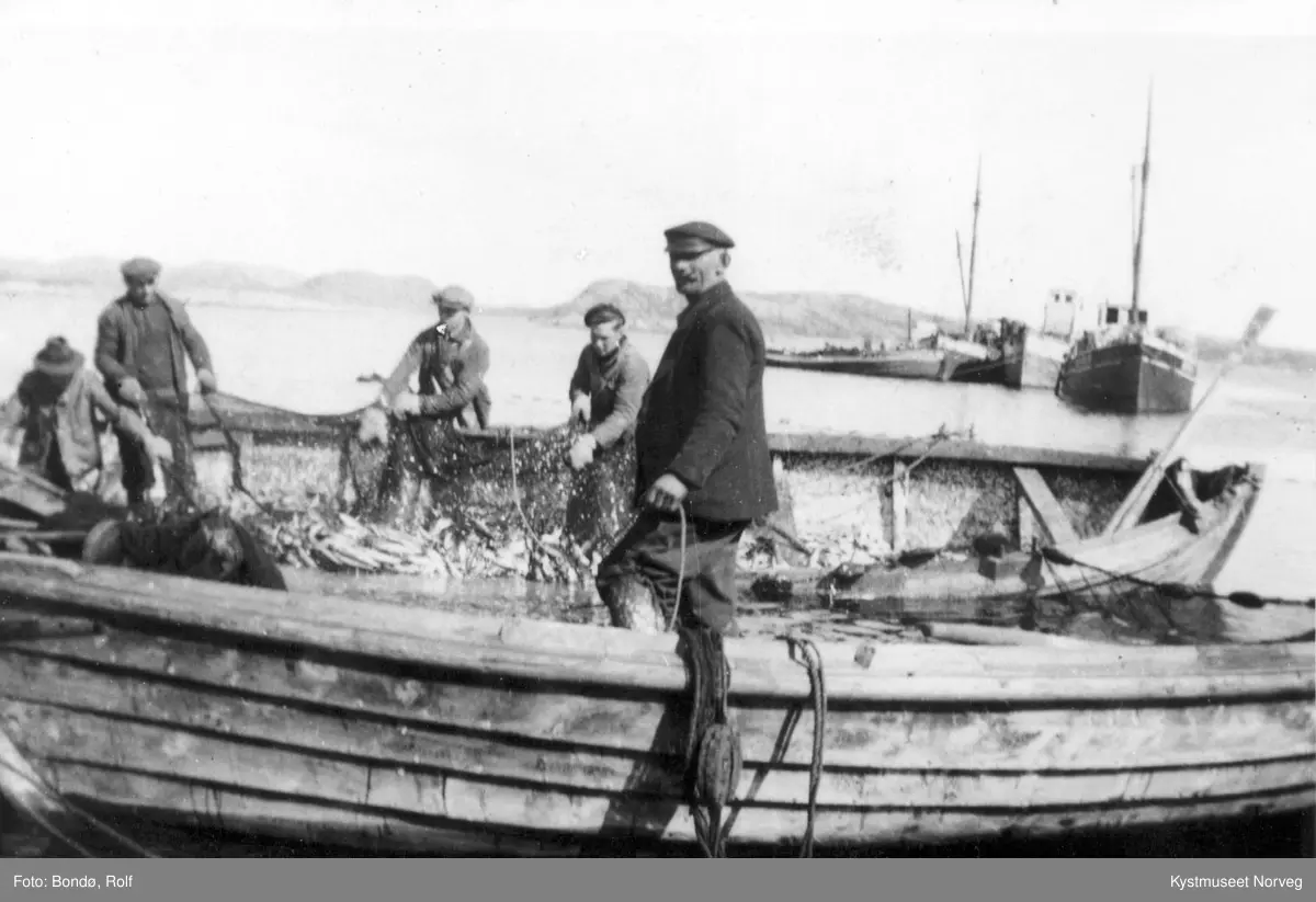 Kasper Garstad, Bjarne Bondø, Georg Bondø, Herman Johansen og Lorentz Horseng