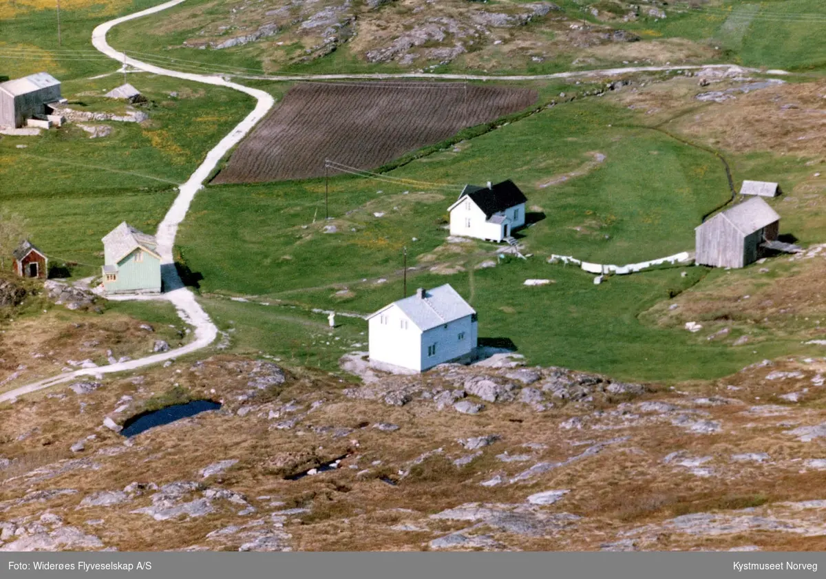 Flyfoto over Storsula i Vikna kommune