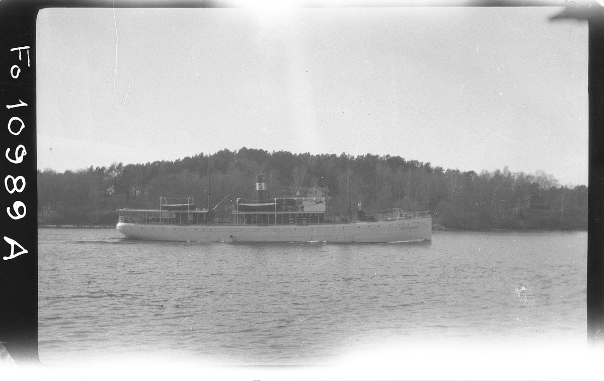 Sveabolagets kustångare S/S ÅNGERMANLAND.