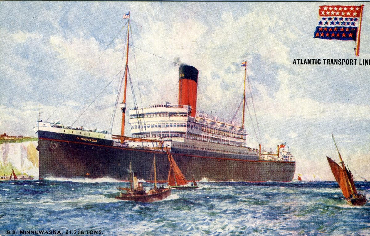 Atlantic Transport Line
S.S. Minnewaska, 21,716 Tons