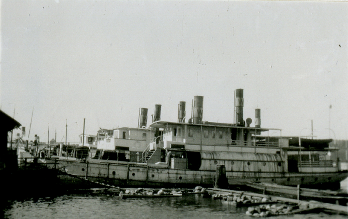 Passagerarfartyget BLIDÖ på Finnboda varv, Nacka 1927