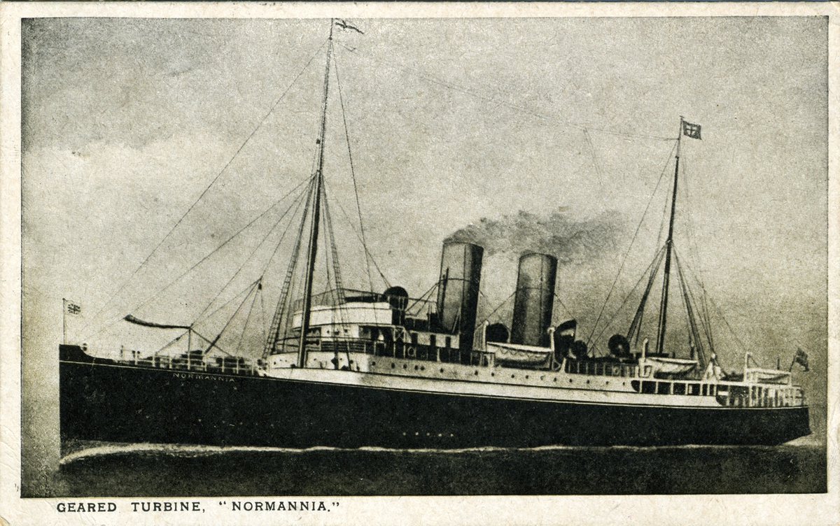 Geared Turbine. "Normannia."
