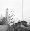 TV-masten på Herrestadsfjället utanför Uddevalla 1 december 1959