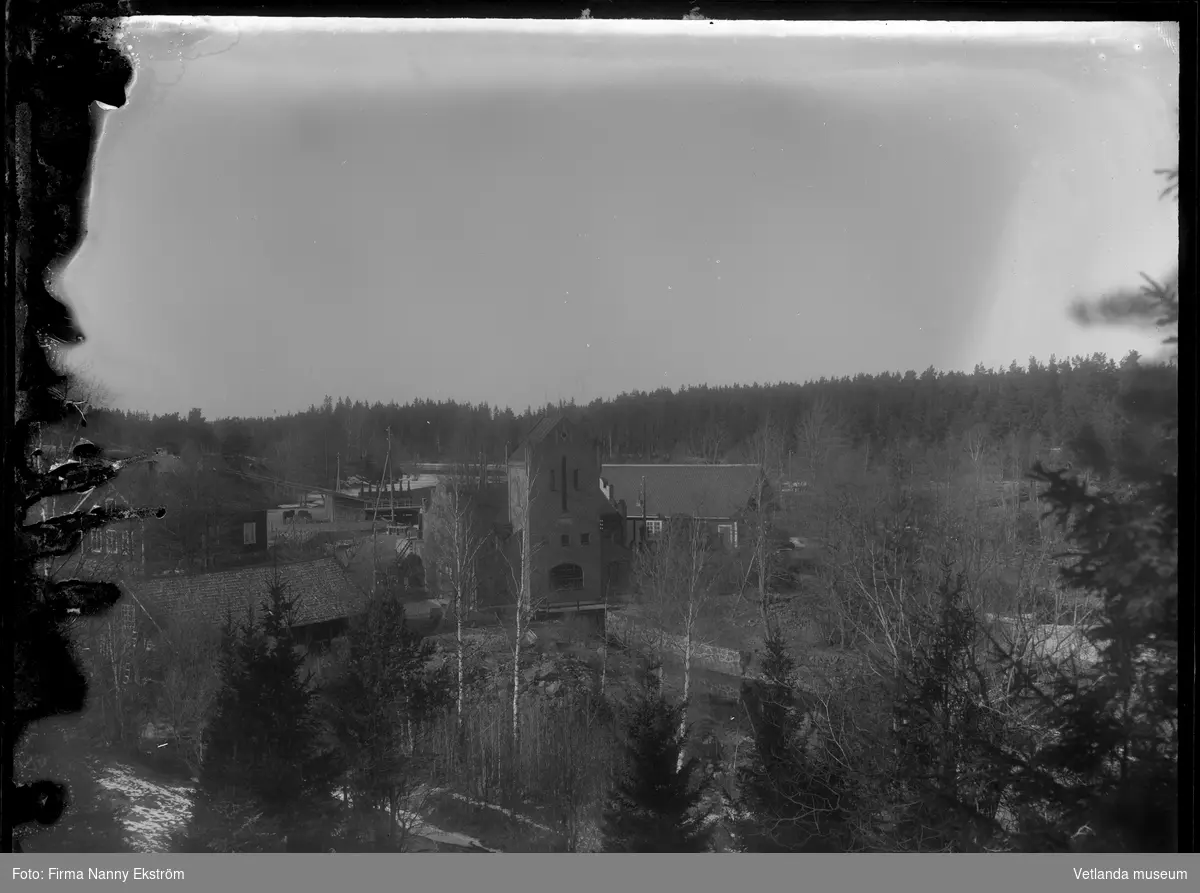 Bruksgårdens kraftstation i Ädelfors.