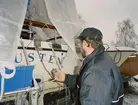 Göran Haglund (Maremek) på Ingmarsö + Wetaplast
Fotodatum 20030403