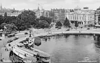 Stockholm. Nybroviken med Kungl. Dramatiska Teatern.
Äkta Fotografi
Förlag Nordisk Konst Stockholm