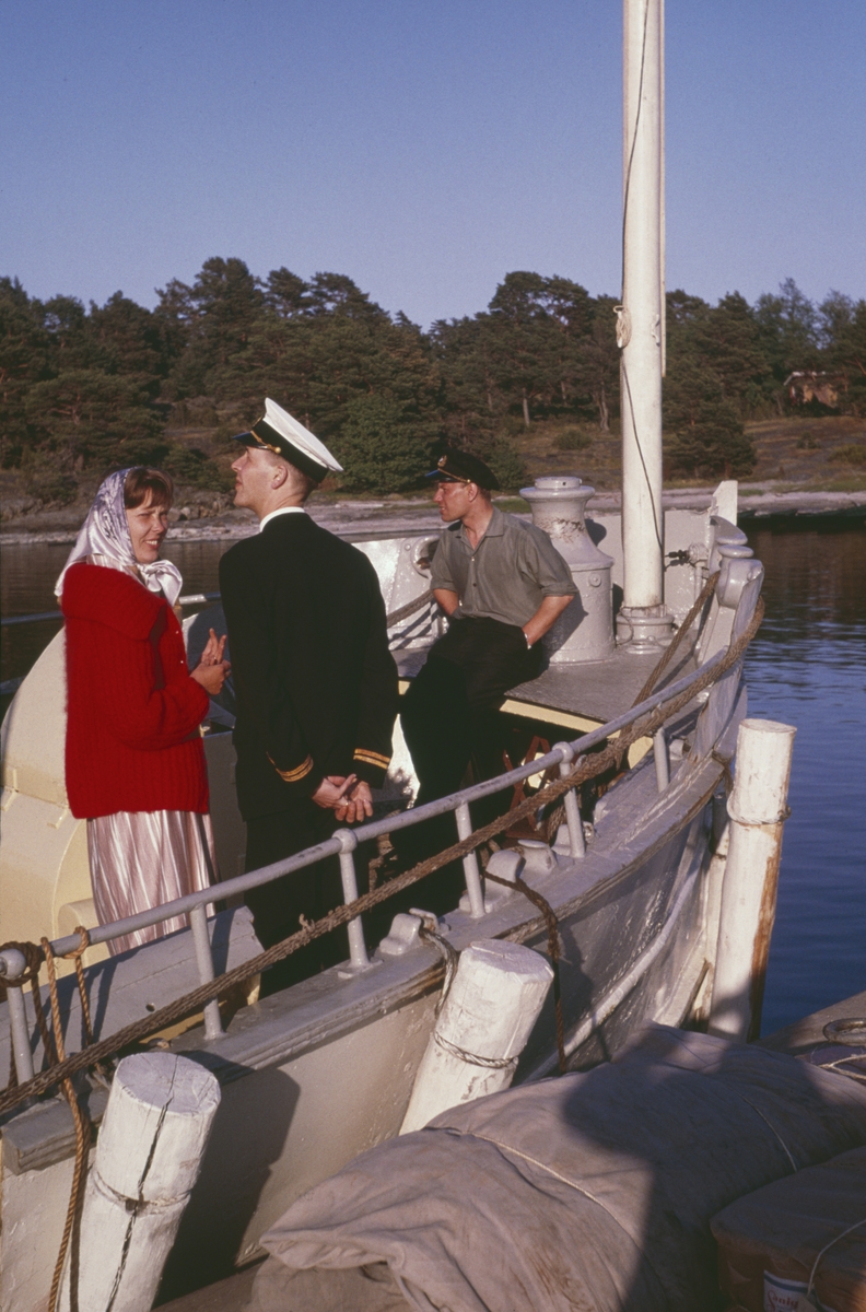Ombord på ångfartyget SALTSJÖN.