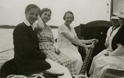 Ombord på Erik Åkerlunds Tore Holmritade skärgårds 95:a BRIT