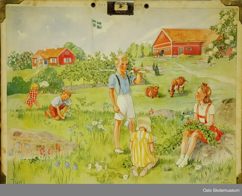 Plansje av Maj Lindman