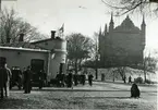 Från övningar vid Stockholms örlogsstation (ÖSS), Skeppsholmen.