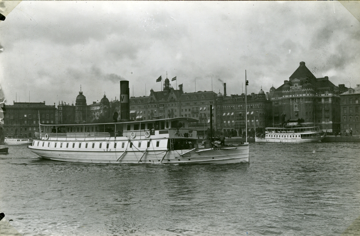 Skärgårdsbåten WAXHOLM i Stockholm.