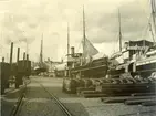 Stockholm, Skeppsbron aug. 1904.
S/S Njord av Luleå.
S/S Luleå av Haparanda.
