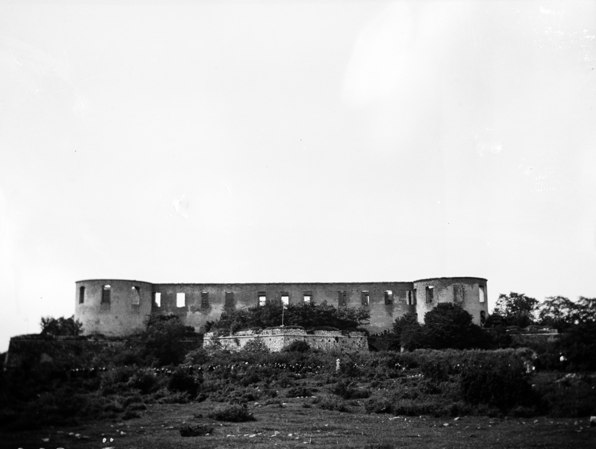 Borgholms slottsruin.