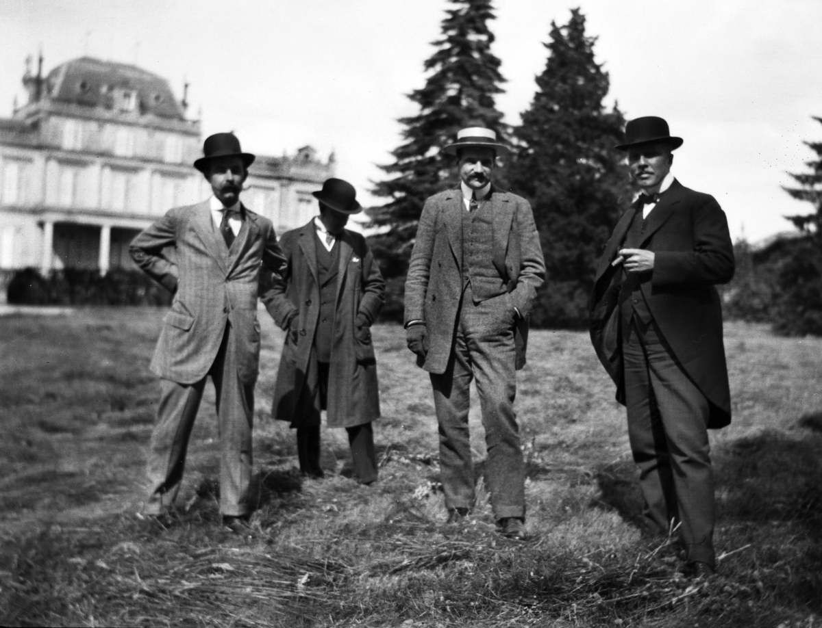 Psk Fylgia från besöket i Bordeaux 1912. Foto fr Marinstabens fotodetalj 1952. Db 115/52