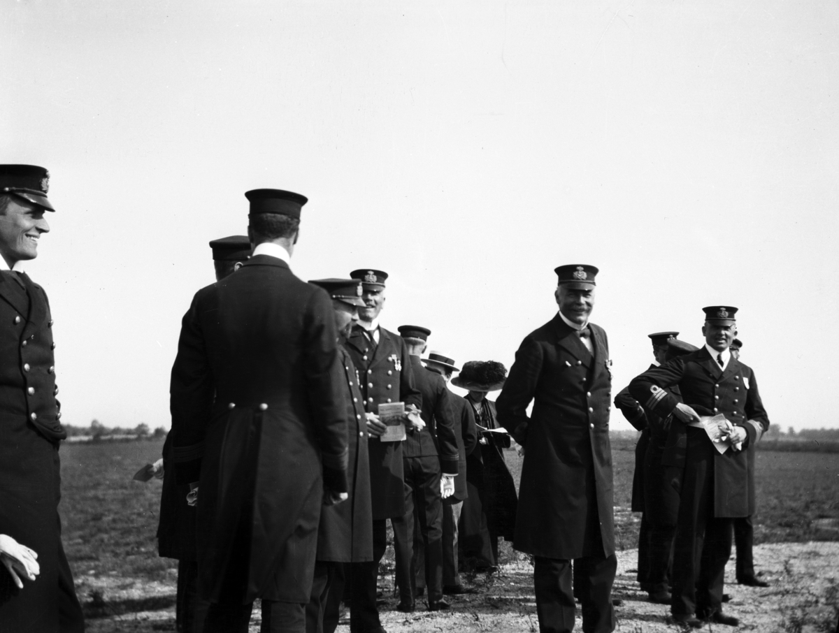 Psk Fylgia från besöket i Bordeaux 1912. Foto fr Marinstabens fotodetalj 1952. Db 115/52