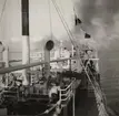 Lastångfartyget HARÖ under provturen 1949.