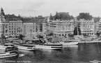 Stockholm. Parti av Strandvägen.
Förlag Nordisk Konst Stockholm.