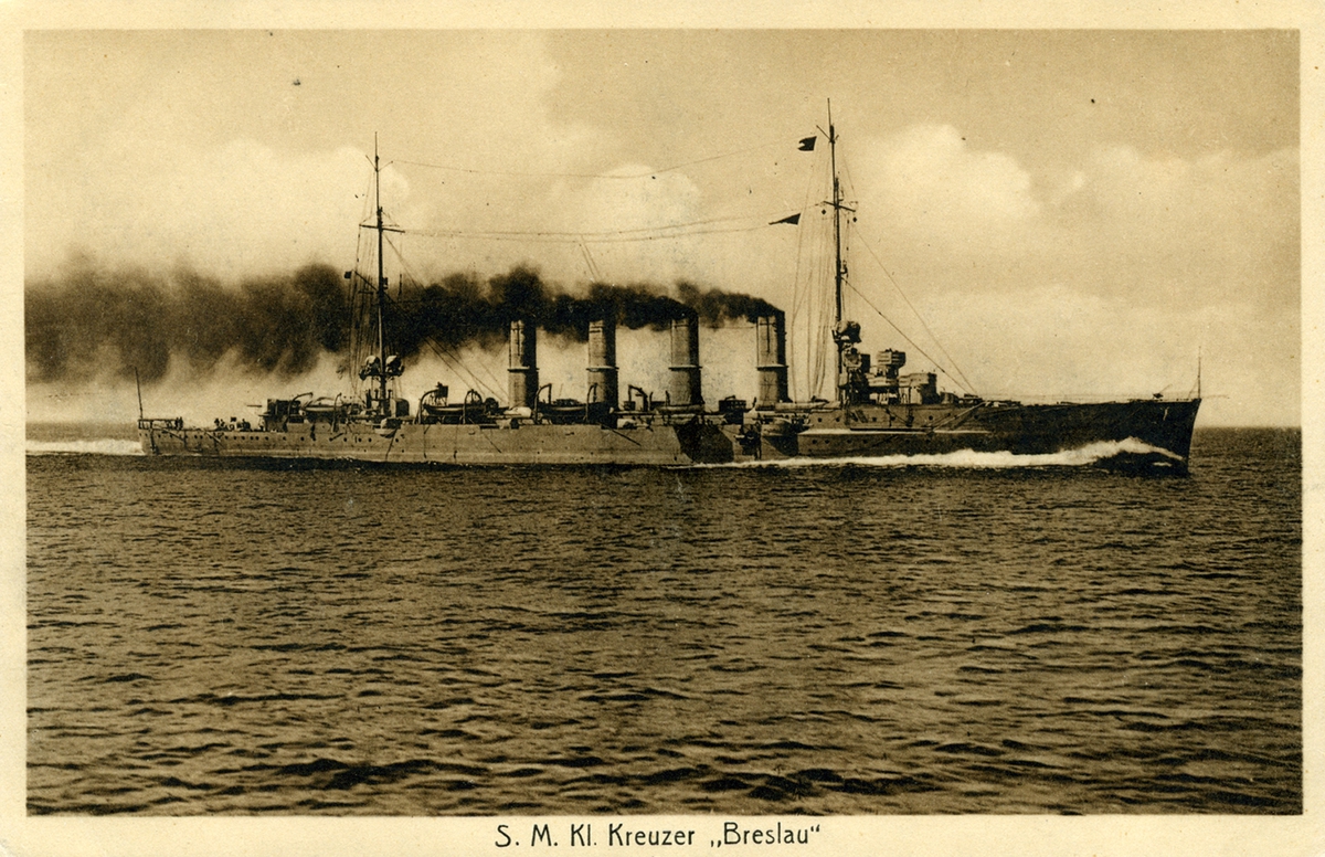 S.M. Kl. Kreuzer "Breslau"
Stengek & Co, Gmbh, Dresden 54202