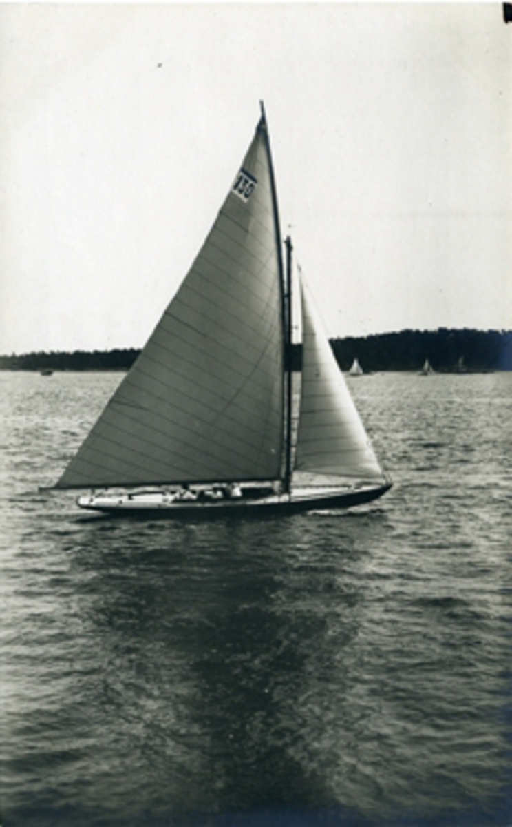 Olympiska Spelens i Stockholm 1912 officiella Brefkort.
Granbergs Konstindustri-Aktiebolags Förlag, Stockholm.
N:r 309. "Sass", Sverige.