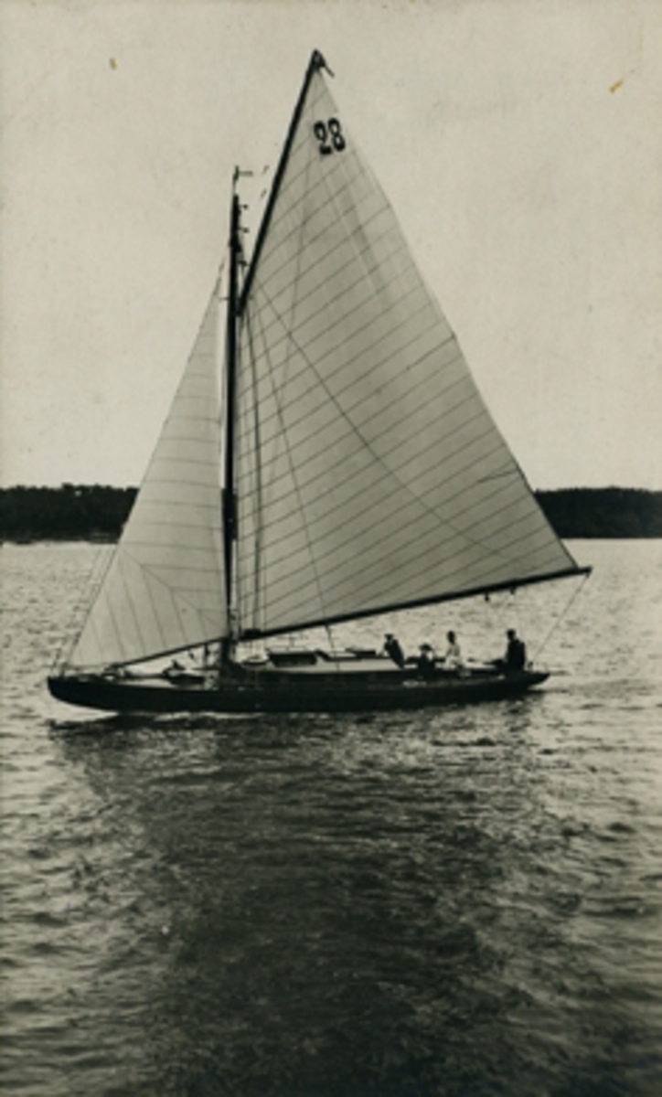 Olympiska Spelens i Stockholm 1912 officiella Brefkort.
Granbergs Konstindustri-Aktiebolags Förlag, Stockholm.
N:r 312. "Tyr", Sverige.