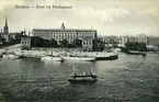 Stockholm - Slottet och Riksdagshuset
Förlag Nordisk Konst Stockholm 6007/31 Import