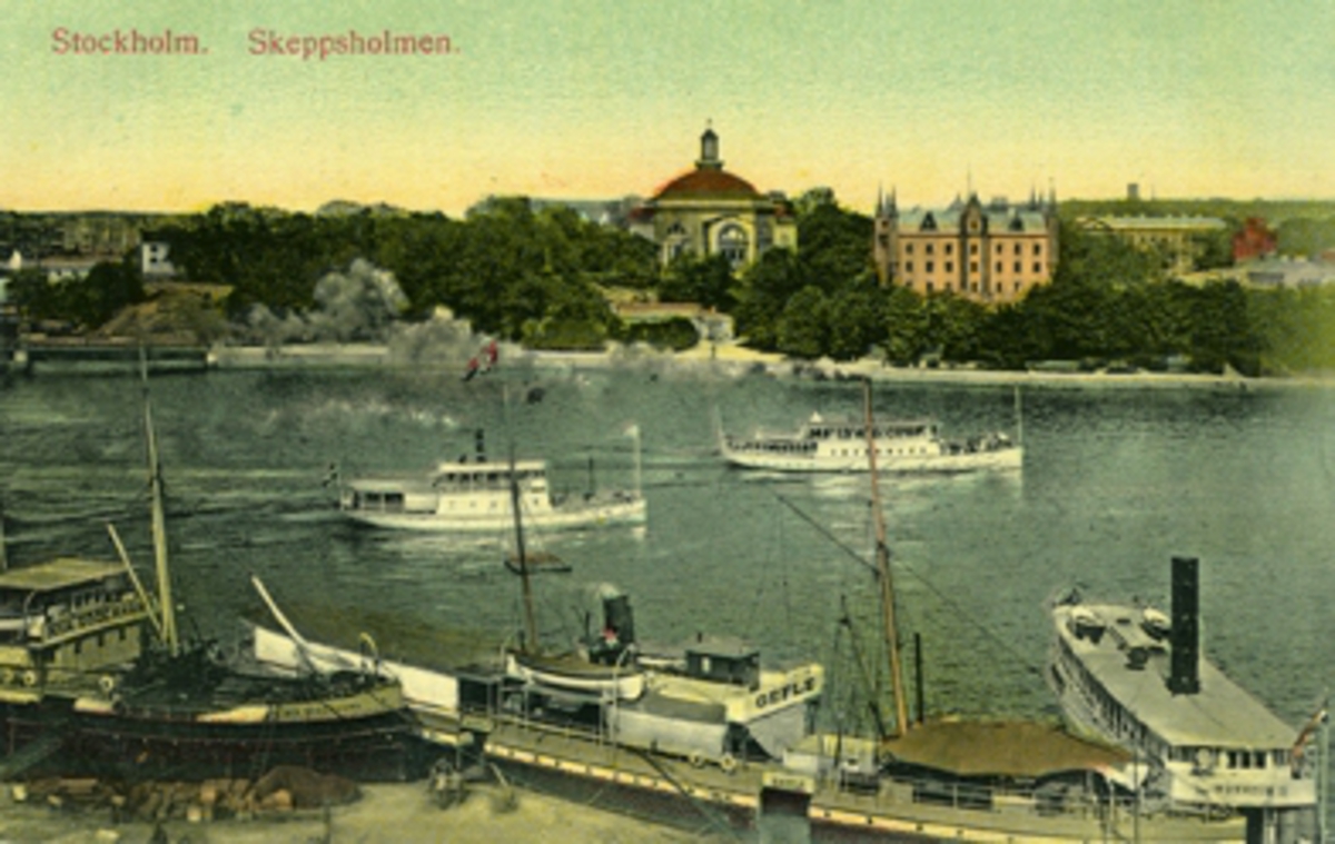 Stockholm. Skeppsholmen.
Cr. 2161 C. N. Lj. Sthlm.