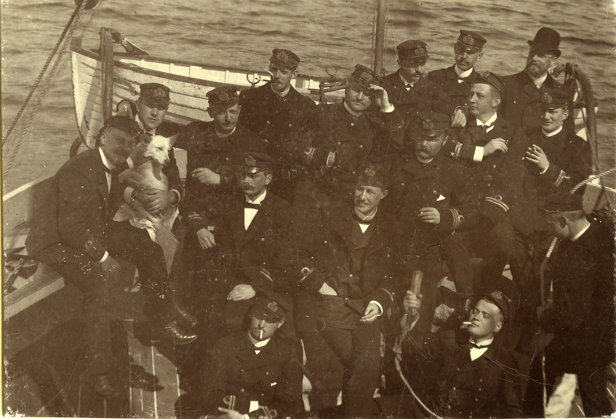Minskolan i Karlskrona 1/4 - 28/4 1891. Chef: Kapten J.A. Helin