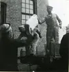 Besättning  från polska ubåtar under internering i Vaxholm 1940.