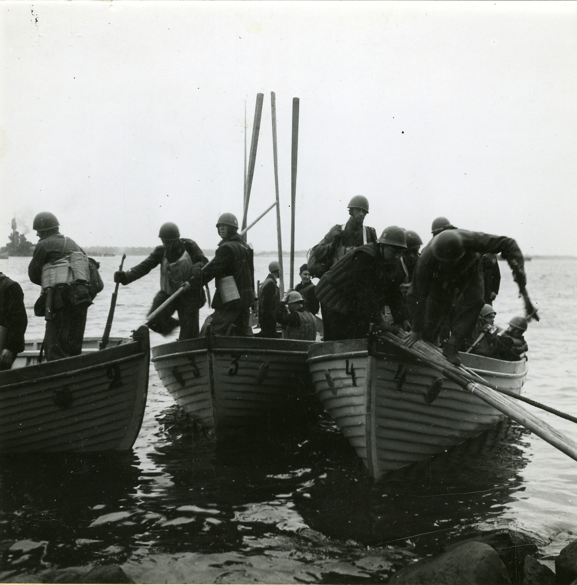 Samövningar, nov. 1943.