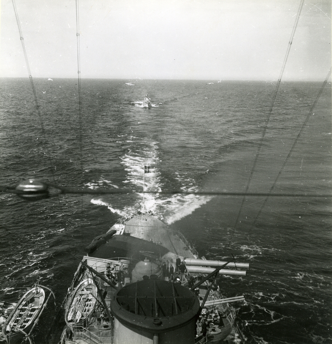 Under eskaderövningar år 1938.