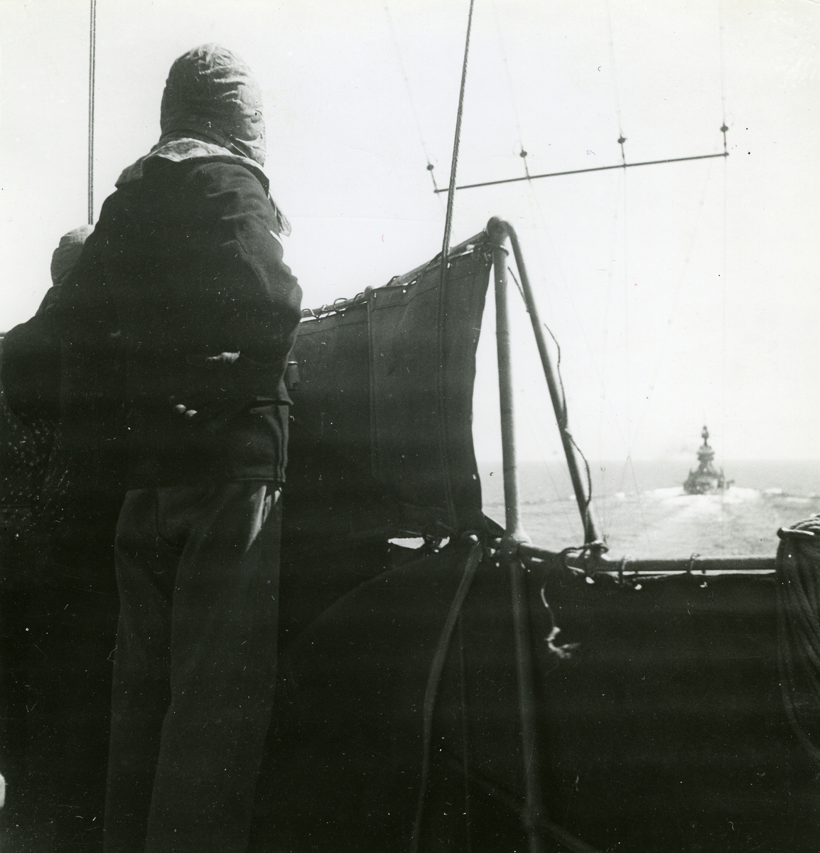 Under eskaderövning år 1938.