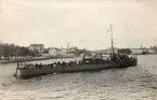 Avgång från Karlskrona våren 1918.
