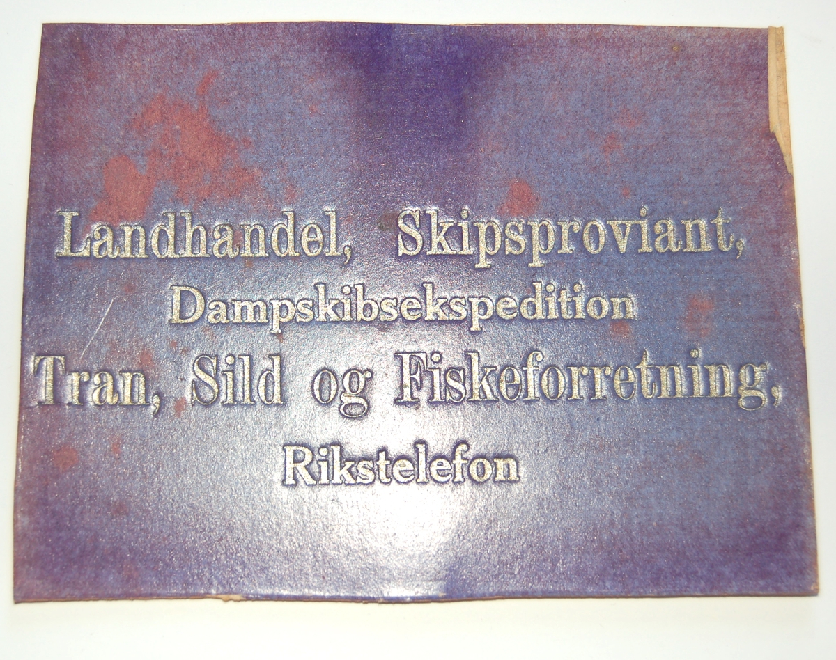 Dobbel billedrame dekorert med små greiner med blad