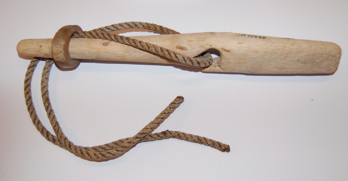 Vantnålen er et trestykke som er rundt og spissformet øverst, flat holkformet i andre enden. Ved overgangen fra holk til rund, er det et hull (ca. 13 cm. inn fra holkenden til senter hull) til å træ vantet/mastrestaget gjennom.
Inn på Vantnålen sitter Vantholken som avlåsing av vant/mastrestaget.