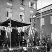 Kung Gustaf Vl Adolf på Eriksgata i Bohuslän i maj 1955