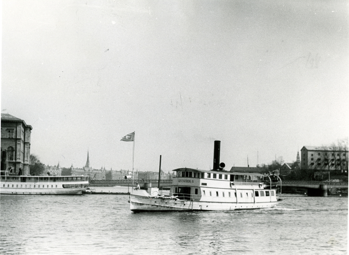 Skärgårdsångaren GUSTAVSBERG IV på Strömmen, Stockholm.