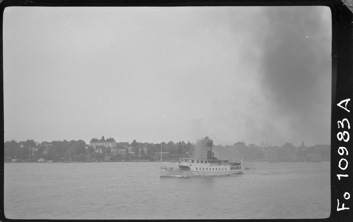 S/S VÄSTAN vid Ekudden, Vaxholm