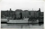 Skärgårdsbåten VÄRMDÖ vid Slussen, Stockholm.