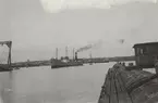 Vid Oskarshamns Mek. Verkstad år 1928.