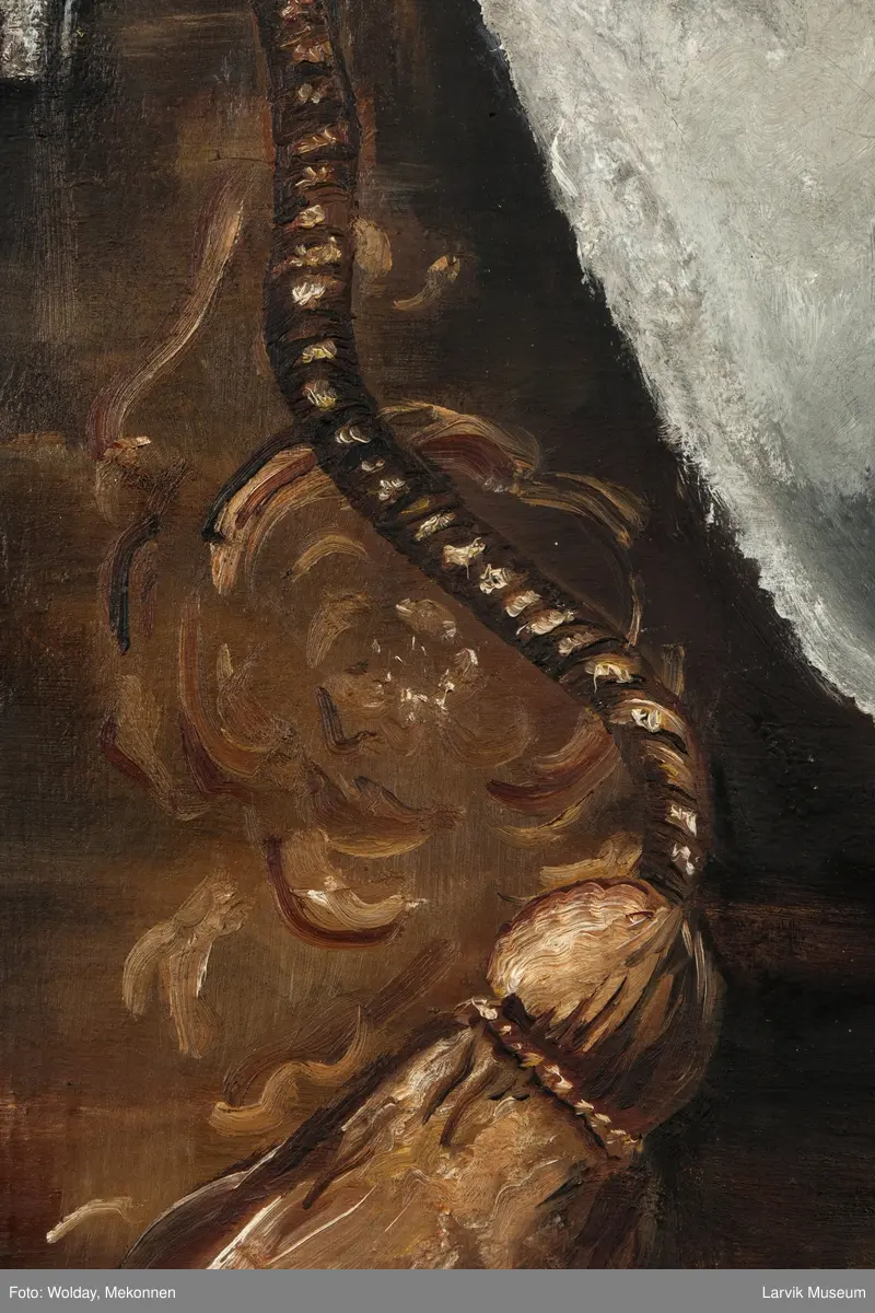 Kong Frederik V i rustning og hermelinskappe