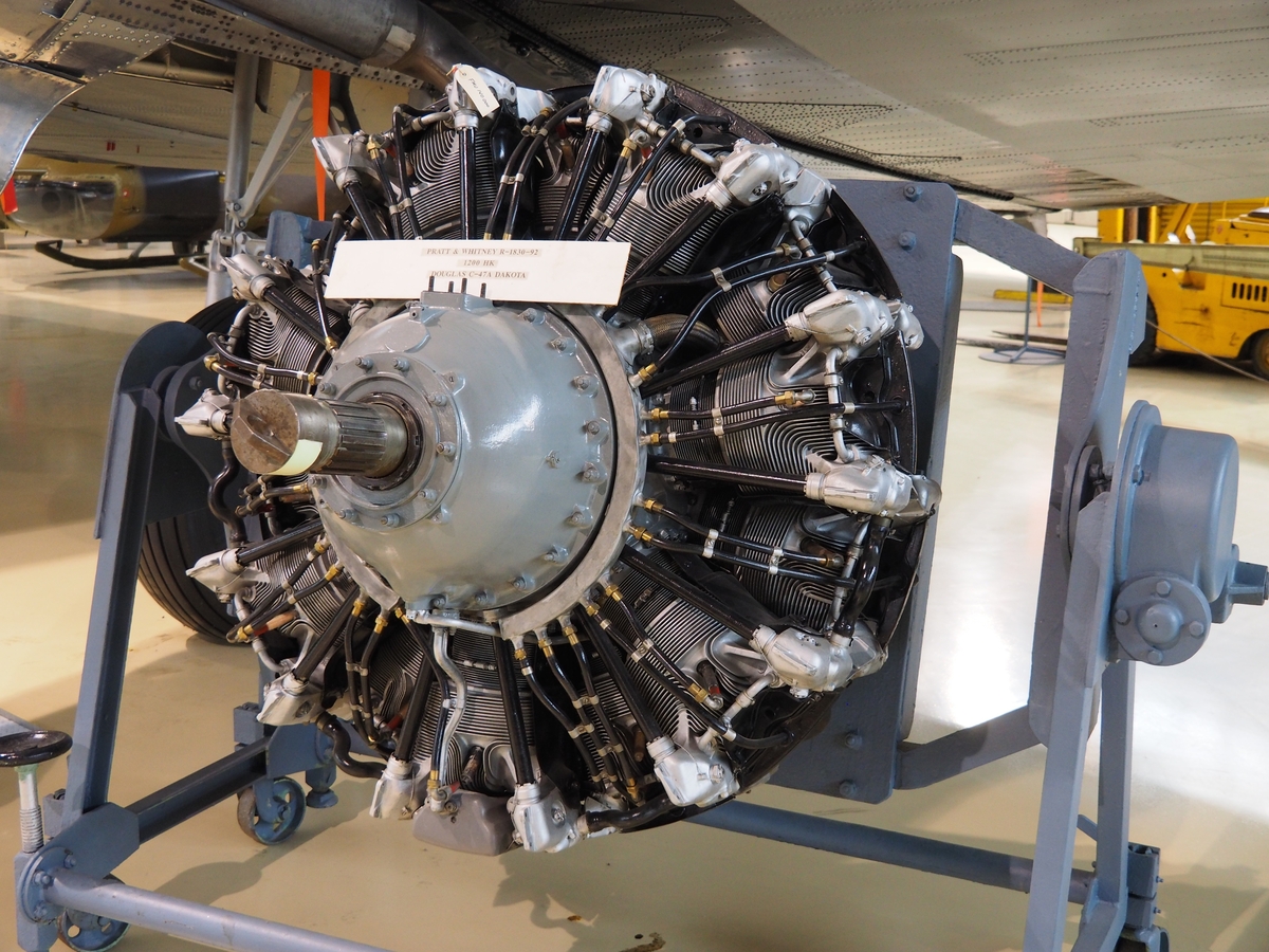 Flymotor -Forsvarshistorisk museum / DigitaltMuseum