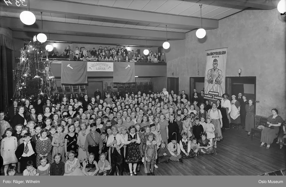 Juletrefest i Grünerløkka Folkets Hus.