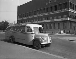 Husmorbladets buss til København.