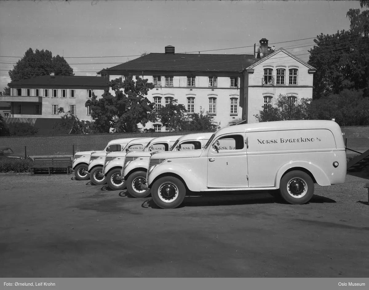 Norsk Bygdekinos bilpark, biler, Fram motorkompani, Oslo Hospital