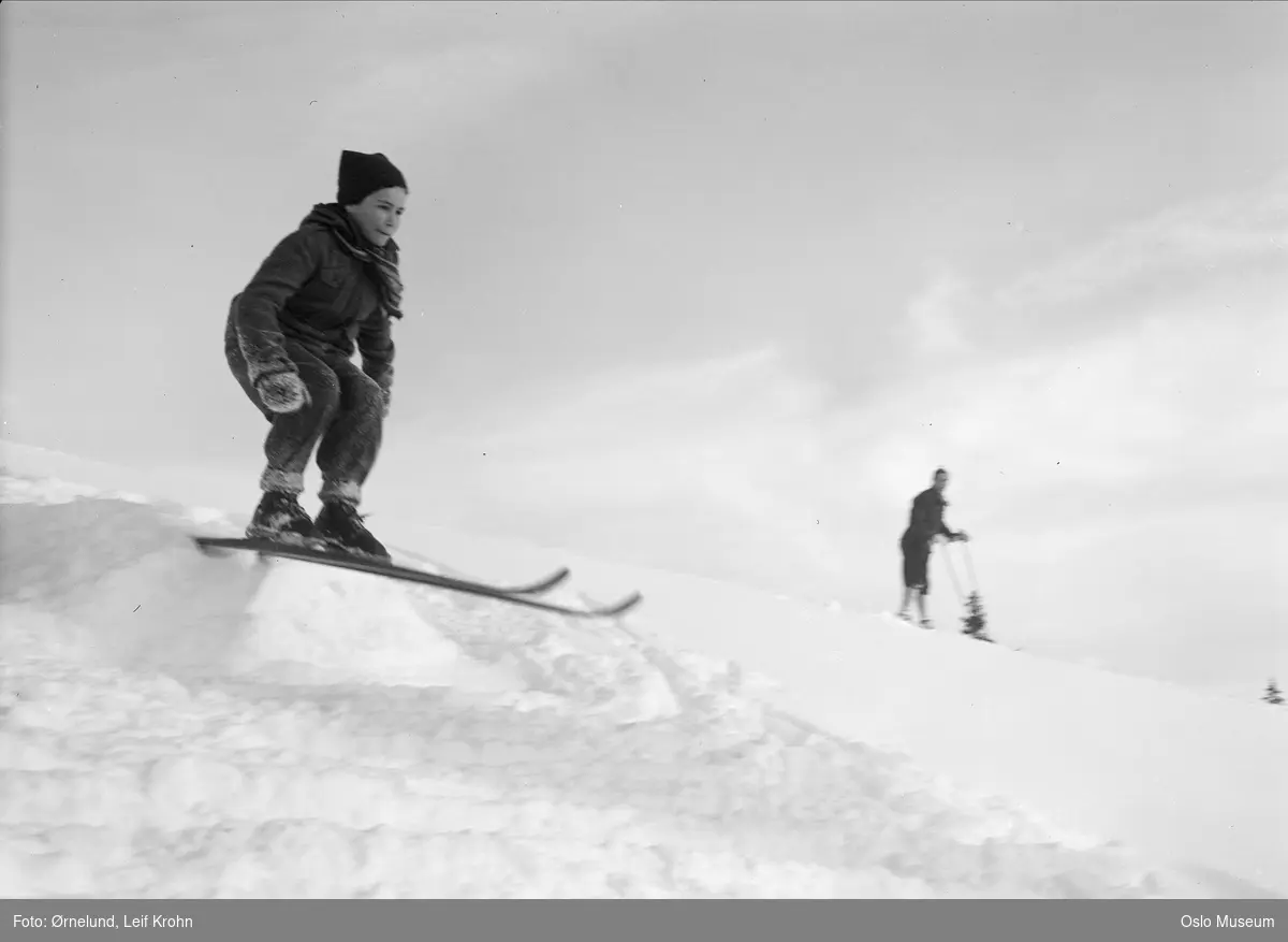 skiferie, Sanderstølen høyfjellshotell, høyfjell, gutt, skihopp