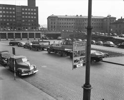 Hovedbrannstasjonen og baksiden av fengselet i Møllergata 19