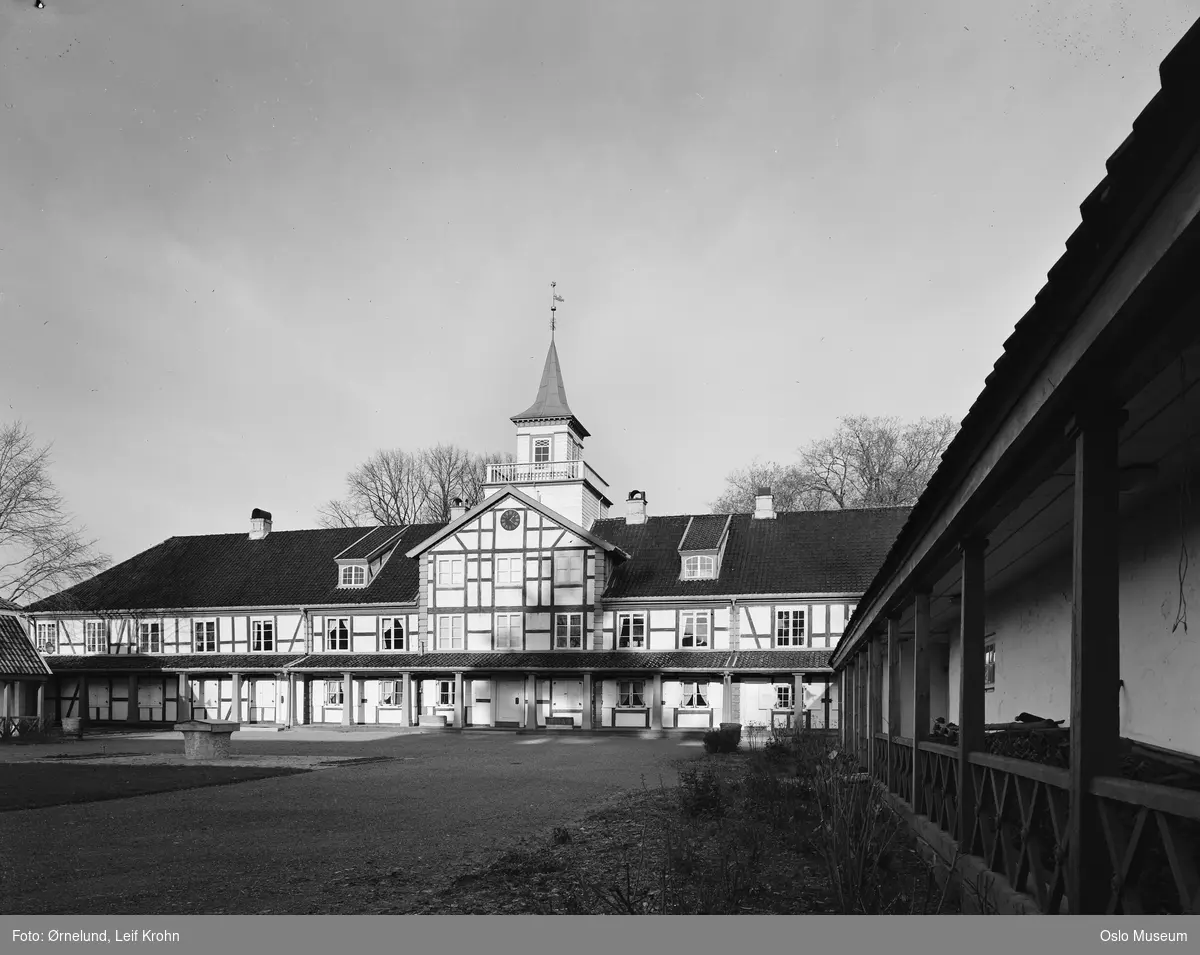 Frogner Hovedgård, Oslo Bymuseum, gårdsplass